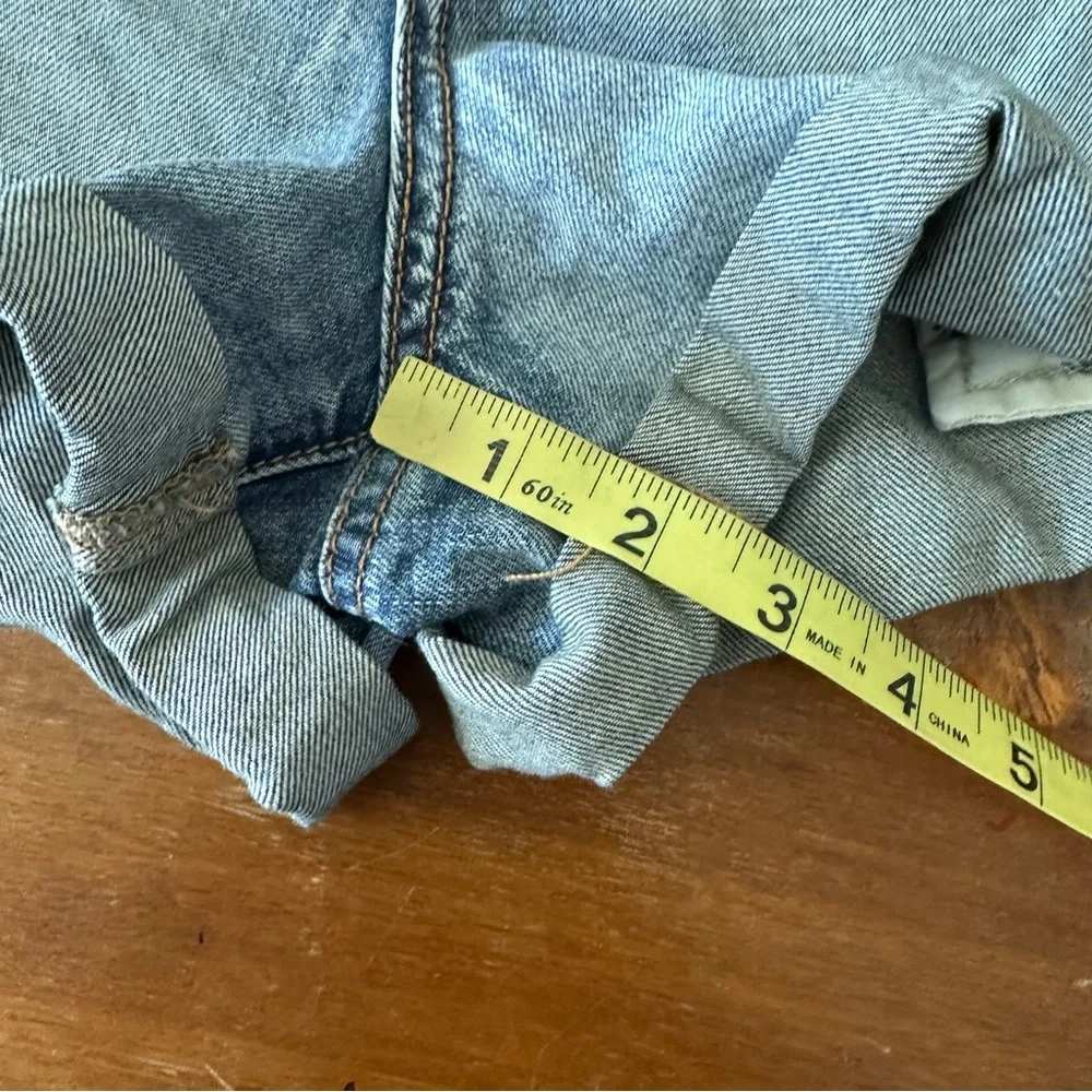 Anthropologie Pilcro Denim Blue Women's Shorts‎ Size 32 NWT - Picture 8 of 10
